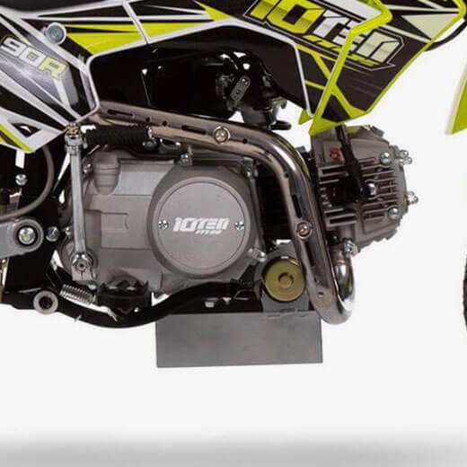 90R Spec: 90cc High-Performance 4-Stroke Engine